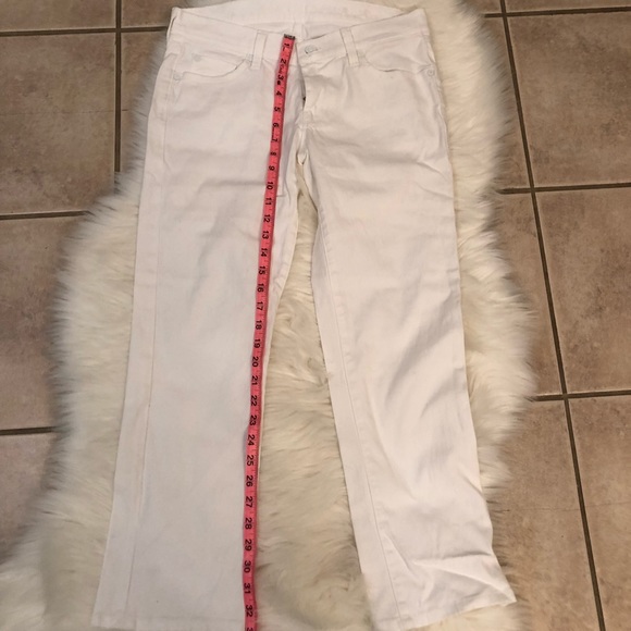 Flash sale!!! 7 for all mankind white jeans - Picture 2 of 5